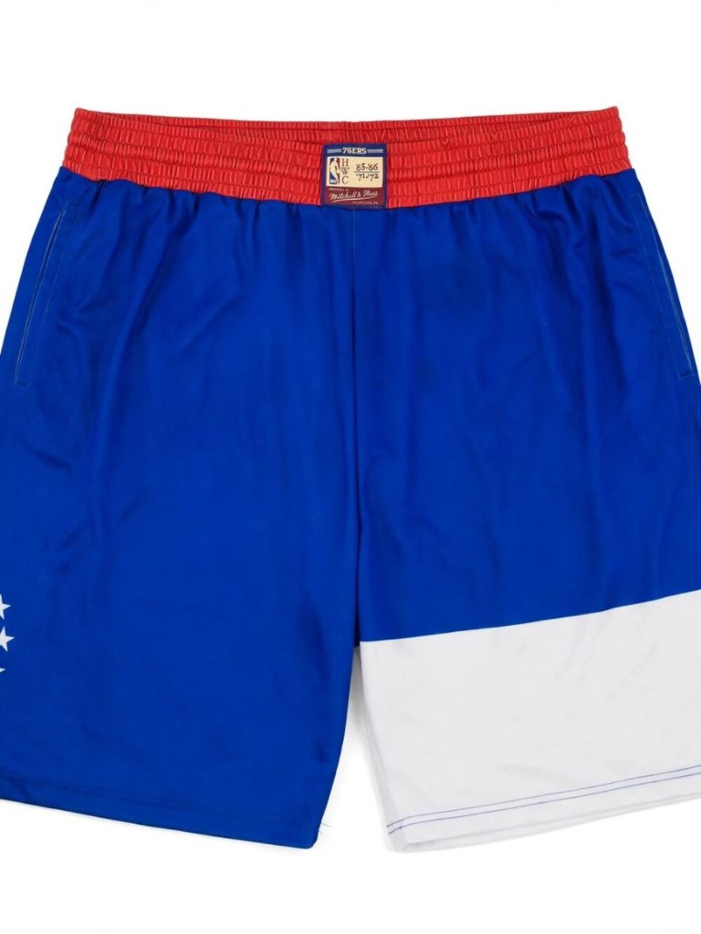 Mitchell & Ness 76ers Hardwood Classics Shorts Royal Blue 2XL